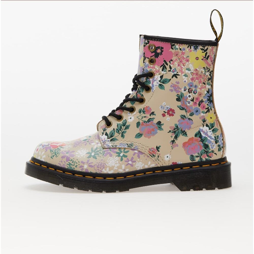 Dr,Martens 1460 Floral Mash Up Leather Lace Up Boots Size EU 37/ US 6 - Picture 3 of 10